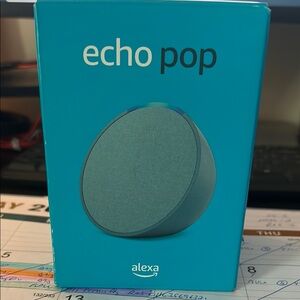Amazon Echo Pop Speaker in Teal